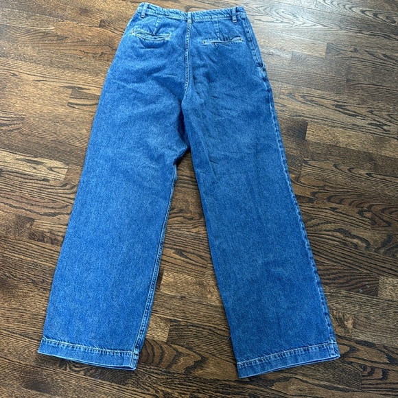 Reformation High Rise Blue Jeans - Picture 10 of 11